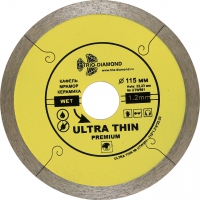 UTW501 диск алмазный 115 сплошной ультра тонкий керамогранит