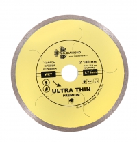 UTW504 диск алмазный 180 сплошной ультра тонкий керамогранит