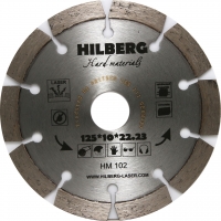 HM102 диск алмазный 125 по железобетону hilberg hard materials лазер