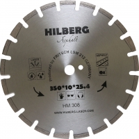 HM308 диск алмазный 350 по асфальту hilberg