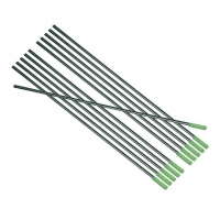 1734 вольфрамовые электроды foxweld wp 175 мм чистый вольфрам (зеленый цвет) (10 шт. в упаковке)