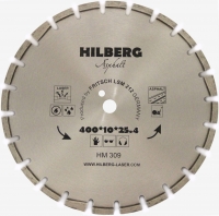 HM309 диск алмазный 400 по асфальту hilberg laser лазерная наварка