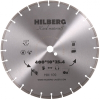 HM109 диск алмазный 400 по железобетону hilberg hard materials лазер