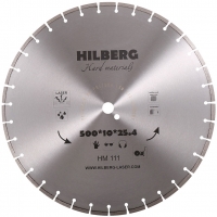 HM111 диск алмазный 500 по железобетону hilberg hard materials лазер