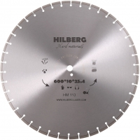 HM113 диск алмазный 600 по железобетону hilberg hard materials лазер