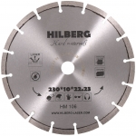 Диск алмазный 230 по железобетону Hilberg Hard Materials Лазер
