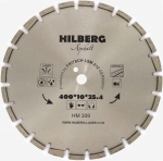 Диск алмазный 400 по асфальту Hilberg Laser Лазерная наварка